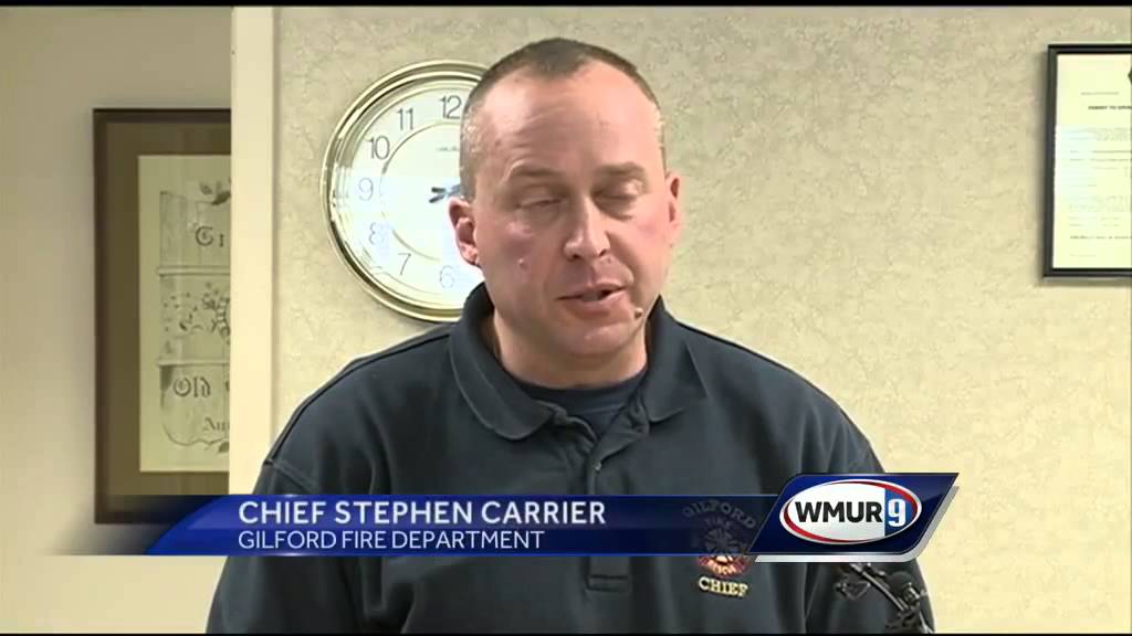 Gilford Police Officer Rescues Couple From Burning Home - YouTube