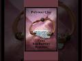 Polymer Clay - Faux Sea Pottery Bracelet #polymerclay #bracelet #seapottery #easy
