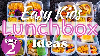 *NEW*Kids School Lunchbox Ideas//4 easy lunch box meals