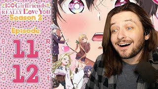 Teeaboo Reacts - 100 Girlfriends S2 Eps 11 + 12 - The Whole Package