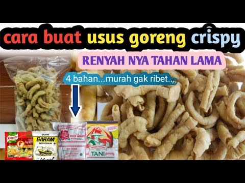Resep Goreng Usus Crispy