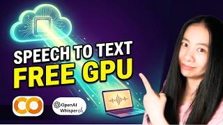 Best FREE Speech to Text AI on a Free GPU (Whisper + Google Colab CLI)