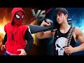 Spiderman vs the punisher fan film by l boy carson