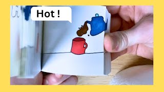 Hot Cocoa  flipbook short film