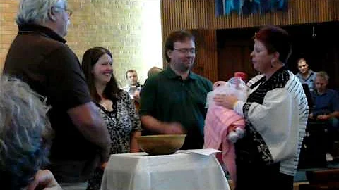 Baptism of Andy Melissa Allred