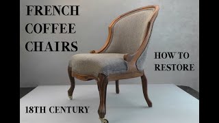 : ow to restore an antique chair/   