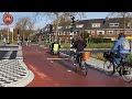 Asphalt out, green in; intersection reconstruction in the Netherlands