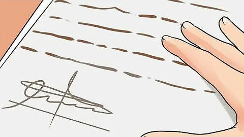 Pode assinar folha em branco?