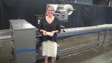 Doboy Model Mustang IV 2-UP Horizontal Wrapper Demonstration