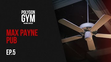 Creating 3D Game Environment | Max Payne Pub | Ep.5 | Blender Game Asset Modeling Fan