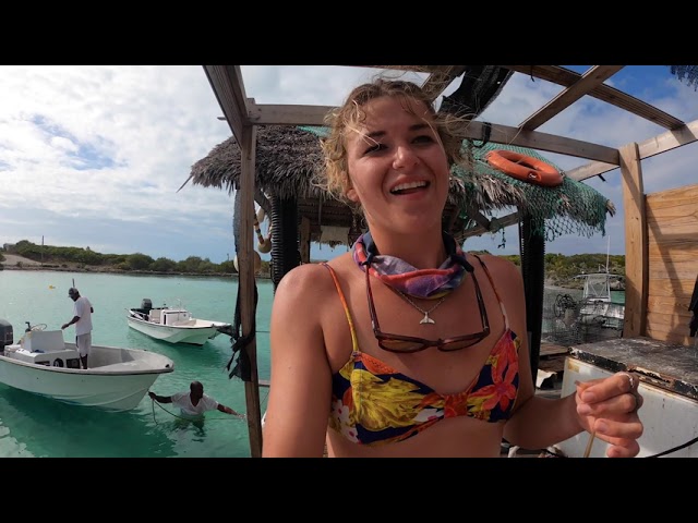 Girls in BIKINIS Eat APHRODISIACS, Spearfishing, CLEANING CONCH And Lionfish! [S2:E42]
