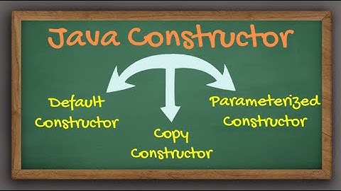 Revise Java Constructors in 5 minutes