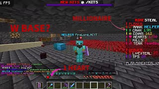 BECOMING A MILLIONAIRE WITH 1 HEART #gaming #minecraft #lifestealsmp