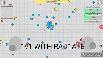 diepio mobile - 1v1 with RAD1ATE