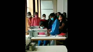 Students work memories|learn how to start electric sewing machine|#fashion#ytshorts#sewing#trending