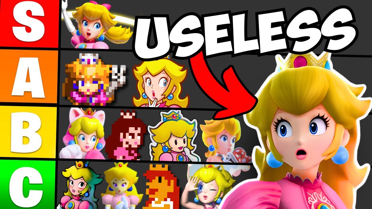Ranking How USELESS Peach is in Every Mario Game