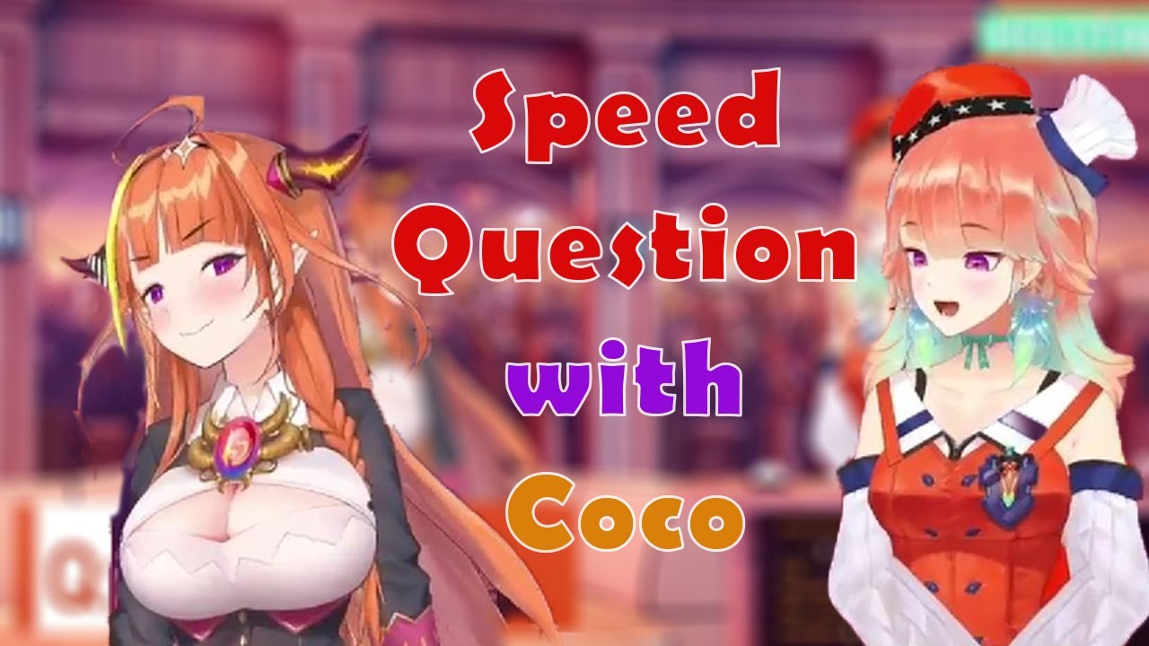HoloTalk Speed Round Question with Kiryu Coco!!!!