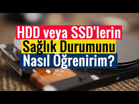 HDD veya SSD'lerin