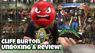 Cliff Burton Super 7 Ultimate Unboxing & Review! Nooooooo