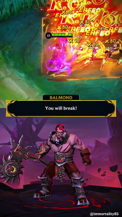 Balmond Voice Lines | Mobile Legends Bang Bang #mobilelegends #shorts