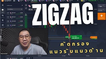 IQ OPTION คัดกรอง แนวรับแนวต้าน ด้วยเทคนิค ZigZag มือใหม่ทำตามได้ทันที!!!
