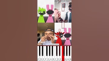 Put This In 0.3x COMPLETE EDITION #2 | Incredibox Sprunki (@tieanimation) - Octave Piano Tutorial