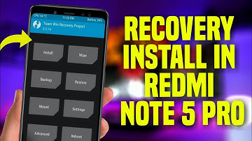 Redmi Note 5 Pro Recovery Install + Root +Unlock Bootloader EASY STEPS