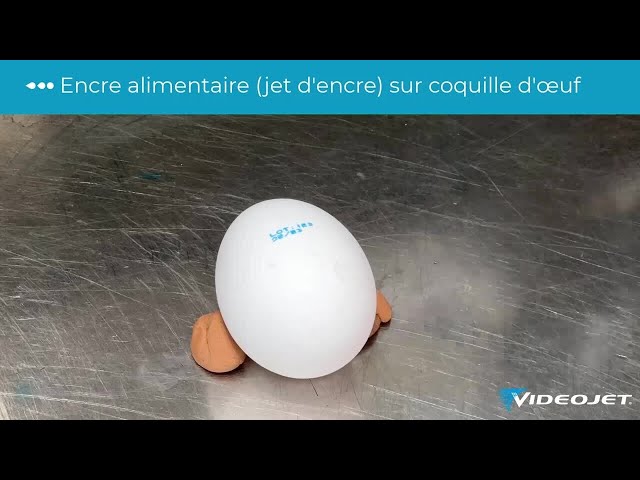 Marquage jet d'encre – Videojet