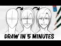How to draw a face  my method  drawlikeasir