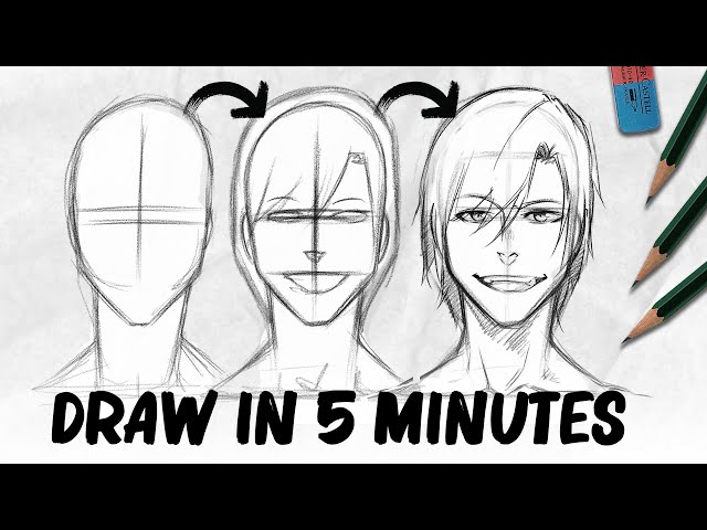 How to draw a face | My Method | DrawlikeaSir class=