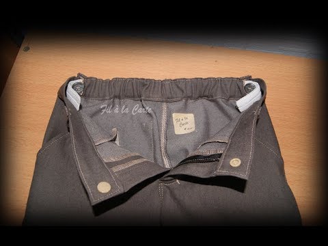 Ceinture de pantalon et taille ajustable - YouTube