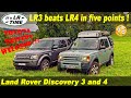 Land Rover LR3 beats LR4 in five points - Discovery 3 vs Discovery 4
