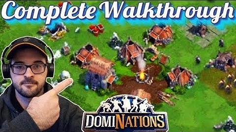 2025 New Account // Complete Walkthrough In DomiNations  #dominations