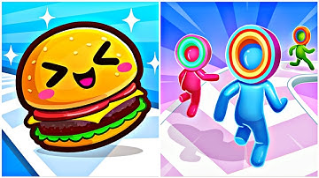 Layer Man 3D Vs Food Run Game Walkthrough Gameplay Android Ios All Level Gameplay