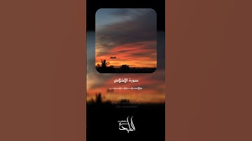 سورة الإخلاص #القرآن_الكريم #القرآن #قران_كريم #القران_راحة_نفسية #ماهر_المعيقلي#تلاوة_خاشعة