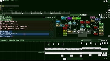 SunVox: Back to Back, Ghost Snare invasion)