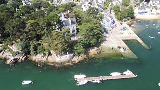 Hôtel La Villa Tri Men et restaurant étoilé Les Trois Rochers Sainte-Marine Finistère sud Bretagne