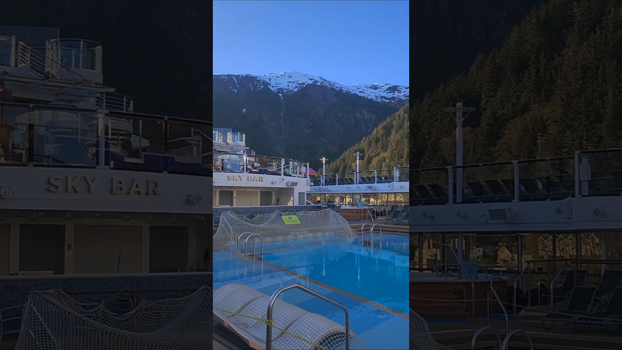 Anthem of the Seas Main Pool #anthemoftheseas #alaskacruise #cruisepool
