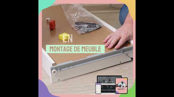 Montage de meuble