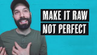 Getting over perfectionism