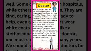 Essay On Doctor in English | Doctor Essay in English | Essay On Doctor | Paragraph On Doctor