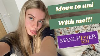 Move to university with me!! Manchester university