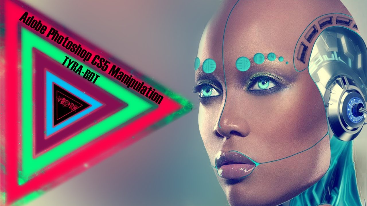 TYRA-BOT - Adobe Photoshop CS5 Manipulation
