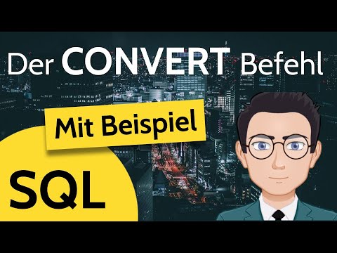 Video: Wie konvertiere ich ein Datum in eine Zeichenfolge in SQL?