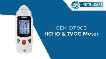 CEM DT 900 HCHO & TVOC Meter| Instrukart