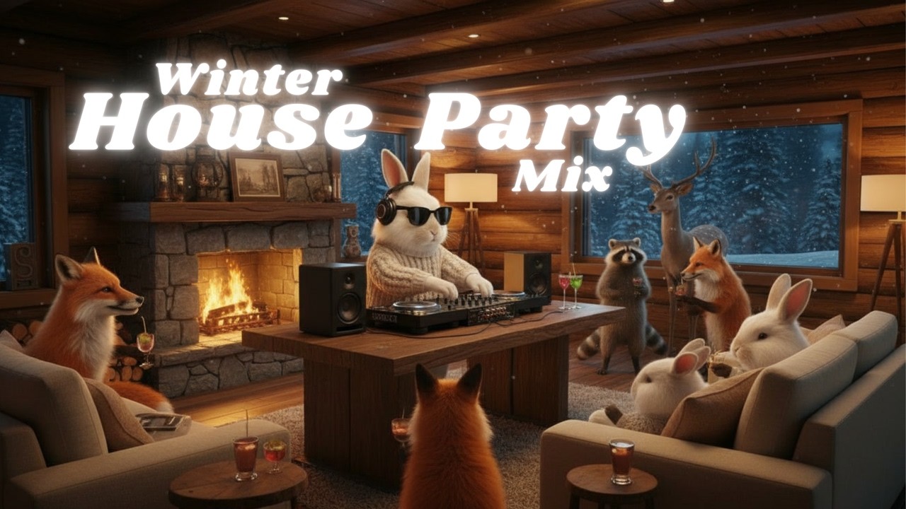 Winter House Party Background Mix ❄| WorkHard, Play Harder