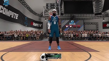 HOW I WON THE RUSH 1V1 EVENT ON MY 99 3 LEVEL SCORER NBA 2K20!