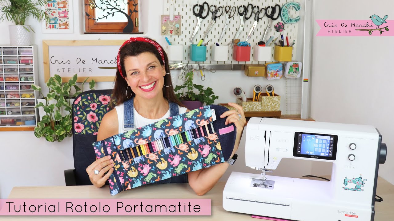 Tutorial Rotolo Portamatite - Cris De Marchi Atelier (Cucito Creativo)