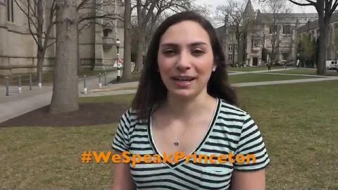 #WeSpeakPrinceto...  Allison Fleming '18
