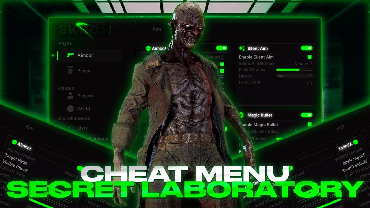 ^^[ShowCase] Secret Laboratory - Cheat Menu | The Best Cheat For SCP ...